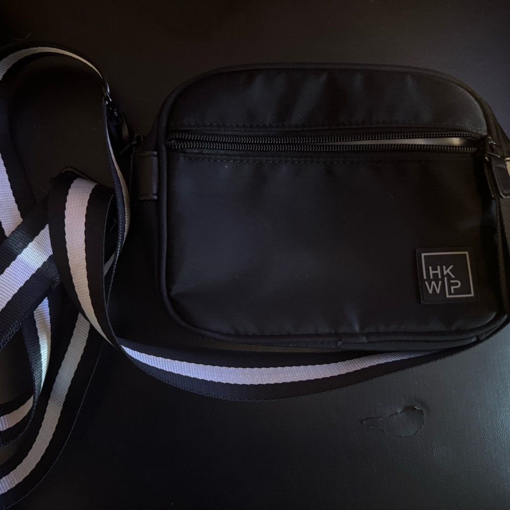 IHKWIP Black Crossbody Bag Camera Bag